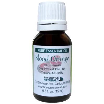 Blood Orange Pure Essential Oil with Analysis Report &amp; Free Affirmation Digital Card