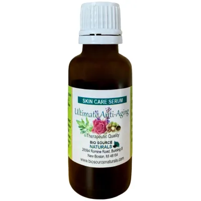 Ultimate Anti-Aging Skin Care Serum 1 fl oz/30 ml - Aromatherapy - Therapeutic Quality