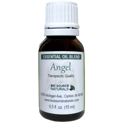 Angel Essential Oil Blend with 6 ALL-NEW EFT Tapping, Affirmations, Journal Entry Prompts for Spiritual Healing
