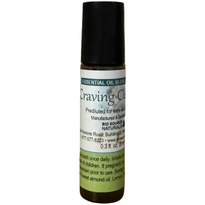 Craving Cleanse Essential Oil Blend Roll-On | Includes EFT Tapping Scripts, Affirmations &amp; Journal Prompts for Body-Mind Healing