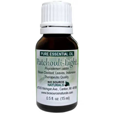 Patchouli, Light Pure Essential Oil with Free Affirmation Digital Card