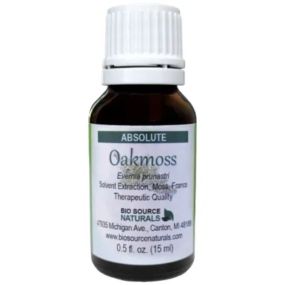 Oakmoss Absolute Oil with Analysis Report &amp; Free Affirmation Digital Card