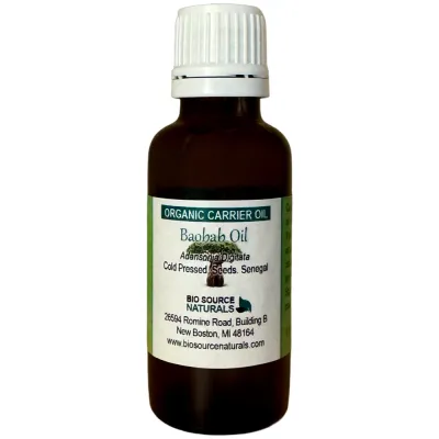 Baobab, Organic Carrier Oil - 1 fl oz (30 ml)