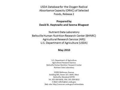 FREE Scientific Paper: ORAC Values on Essential Oils -        Instant Download