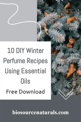 10 DIY Natural Winter Perfume Recipes Using Essential Oils -FREE DOWNLOAD