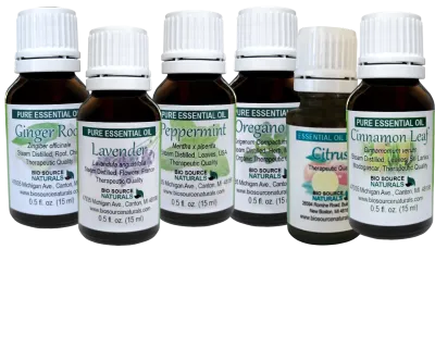 Diffuser Specialty Package for Set of 8 Essential Oils (15 ml/ 0.5 oz) Bottles