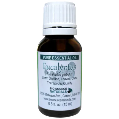 Eucalyptus, Globulus Pure Essential Oil with Analysis Report &amp; Free Affirmation Digital Card