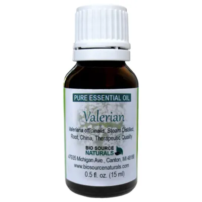 Valerian Pure Essential Oil with Free Affirmation Digital Card