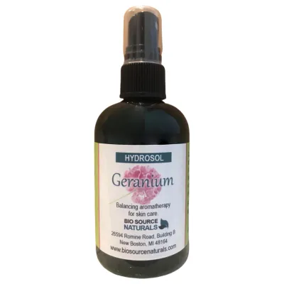 Hydrosol (Rose) Geranium – 4 fl oz (120 ml)