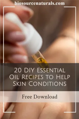 20 DIY Essential Oil Recipes to Help Skin Conditions - ​FREE Download