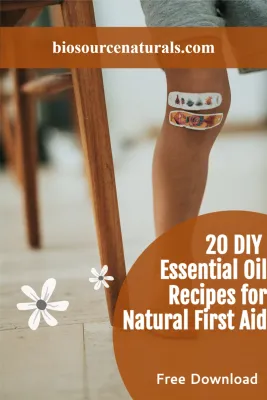 20 DIY Essential Oil Recipes for Natural First Aid - FREE Download