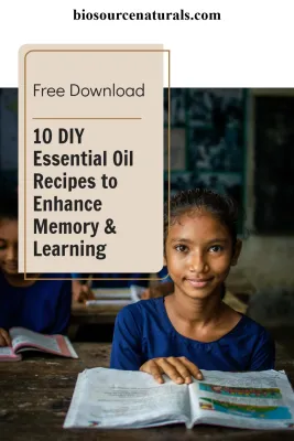 10 DIY Essential Oil Recipes to Enhance Learning &amp; Memory - ​FREE Download