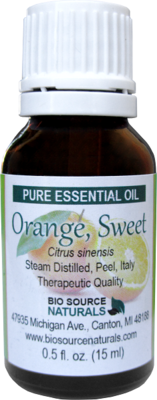 Orange, Sweet Pure Essential Oil