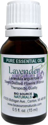Lavender, French Pure Essential Oil with Analysis Report