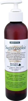Sugar Cookie Massage Oil 8 fl oz (227 ml)