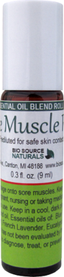 Sore Muscle Rub Essential Oil Blend - 0.3 fl oz (9 ml) Roll On