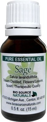 Sage Pure Essential Oil (Spanish)
