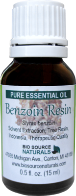 Benzoin Resin Oil with Analysis Report