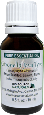 Citronella Pure Essential Oil - Java Type