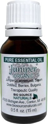 Juniper Berry, Organic Pure Essential Oil with Analysis Report