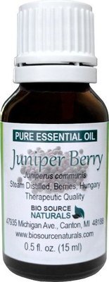 Juniper Berry, Hungary Pure Essential Oil with GC Report