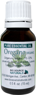 Oregano, Turkey - Albania Pure Essential Oil 70-72% carvacrol  -  Organic -  with Analysis & GC Report