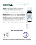 Foot Care Essential Oil Blend Product Bulletin