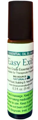 Easy Exit Essential Oil Blend Roll-On – Topical Aromatherapy for Digestive Comfort, Abdominal Ease & Natural Regularity