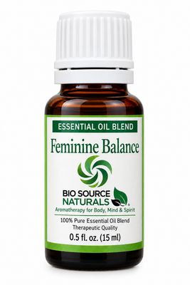 Feminine Balance Essential Oil Blend | Multiple Sizes | Includes 6 EFT Tapping Scripts, Affirmations & Journal Prompts for Mind-Body Support Feminine Balance Essential Oil Blend | Multiple Sizes | Includes 6 EFT Tapping Scripts, Affirmations & Journal Prompts for Mind-Body Support