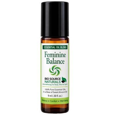 Feminine Balance Essential Oil Blend Roll-On | Includes 6 EFT Tapping Scripts, Affirmations & Journal Prompts for Mind-Body Support Feminine Balance Essential Oil Blend Roll-On | Includes 6 EFT Tapping Scripts, Affirmations & Journal Prompts for Mind-Body Support