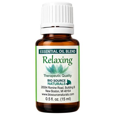 Relaxing Essential Oil Blend | Includes 9 EFT Tapping Scripts, Affirmations &amp; Journal Prompts for Mind-Body Support