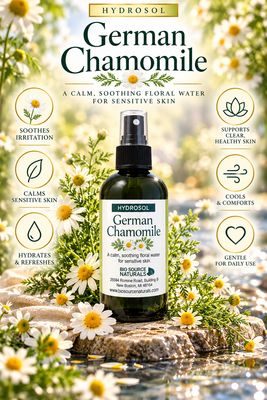 Hydrosol  German Chamomile Spray - 4 fl oz (120 ml)