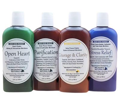 Four Body-Mind Remedy Lotions - $128 Value for $110.00 with Digital Bundle