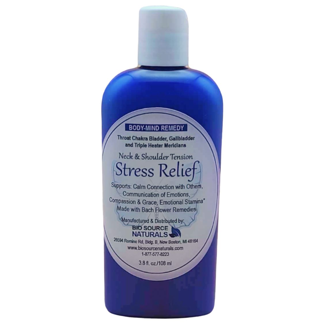 Stress Relief Body-Mind Lotion 3.8 fl oz (112 ml) with Digital Bundle Bonus