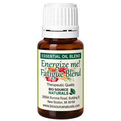 Energize Me Fatigue Essential Oil Blend Concentrate – Aromatherapy for Energy, Focus &amp; Mental Clarity | Includes 3 EFT Tapping Scripts, Affirmations &amp; Journal Prompts for Mind-Body Support