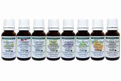 Diffuser Specialty Package for Set of 8 Essential Oils (15 ml/ 0.5 oz) Bottles