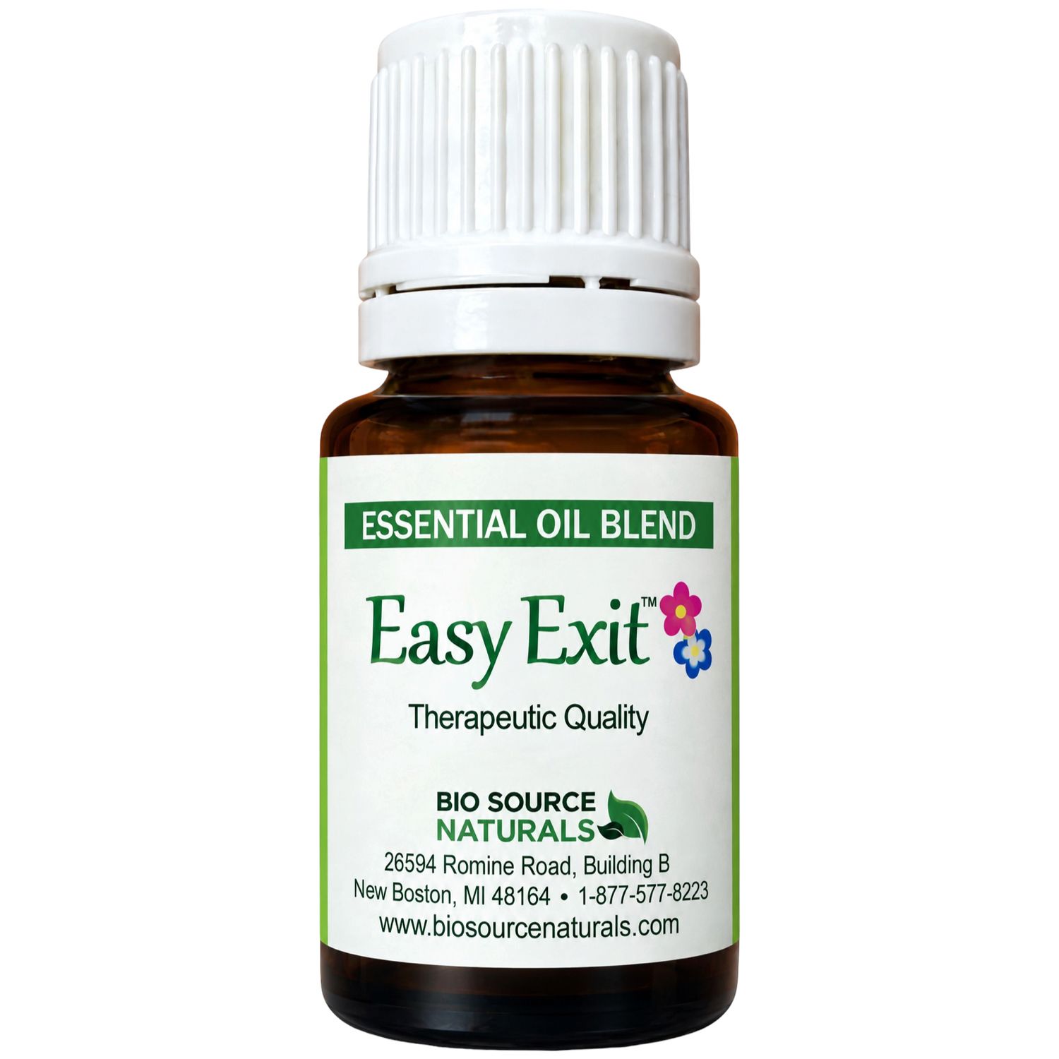 Easy Exit Essential Oil Blend  |  Multiple Sizes | Includes 6 EFT Tapping Scripts, Affirmations &amp; Journal Prompts for Mind-Body Support