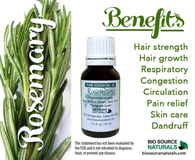 Hydrosol Rosemary – 4 fl oz (120 ml)