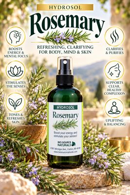 Hydrosol Rosemary – 4 fl oz (120 ml)