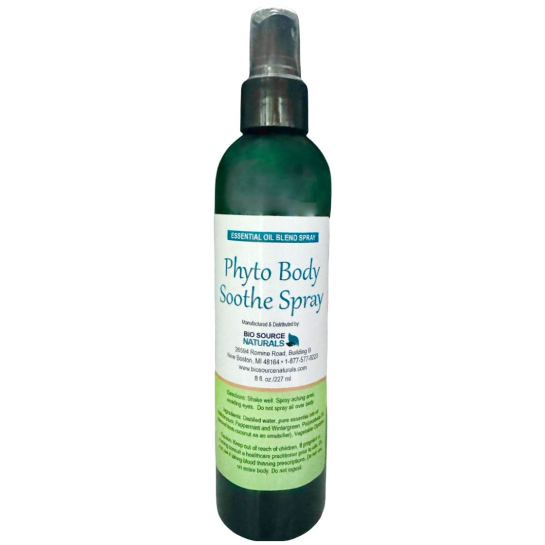 Phyto Body Soothe Spray – Natural Aromatherapy Spray for Muscle & Joint Comfort | Includes 12 EFT Tapping Scripts, Affirmations & Journal Prompts for Body-Mind Healing