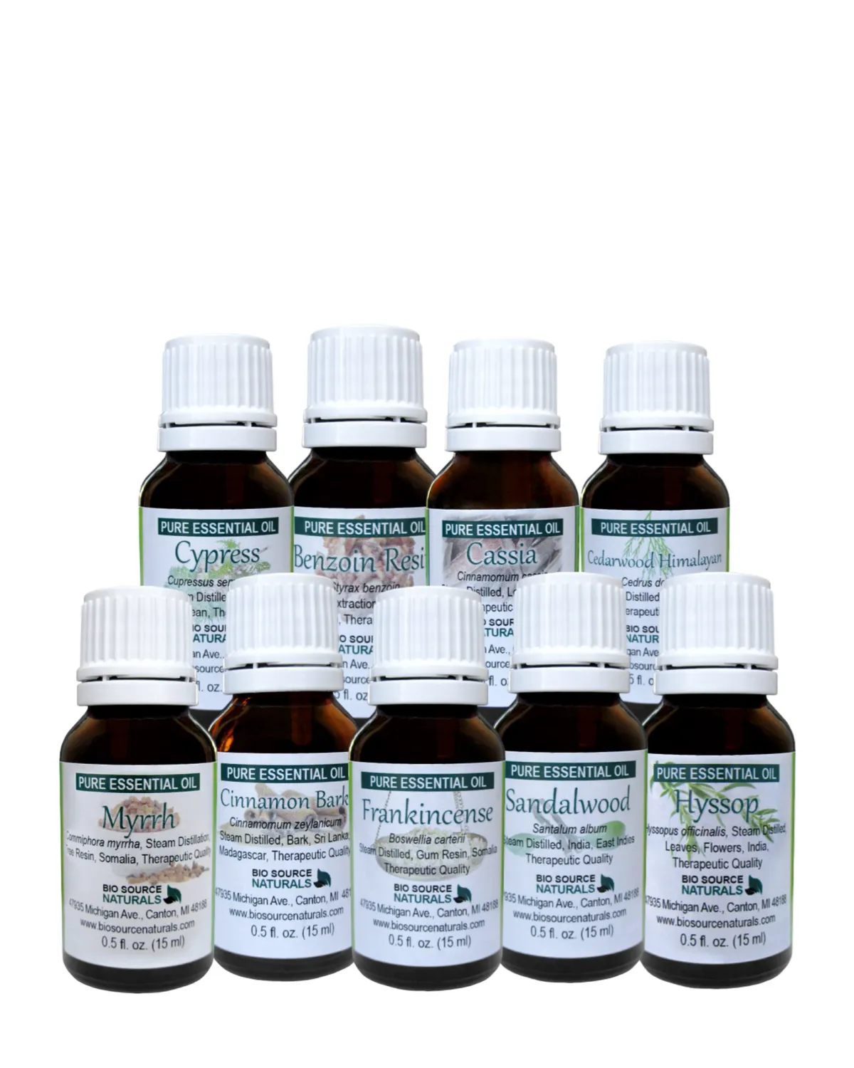 Healing Oils of the Bible – Sacred Essential Oil Set