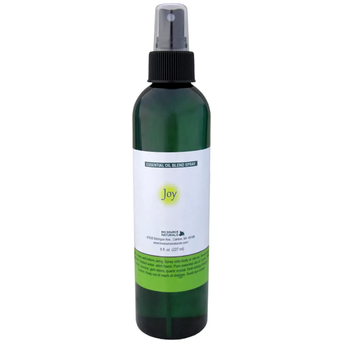 Joy Essential Oil Blend Spray - 8 fl oz (227 ml)​ | Includes 19 EFT Tapping Scripts, Affirmations &amp; Journal Prompts for Mind-Body Support