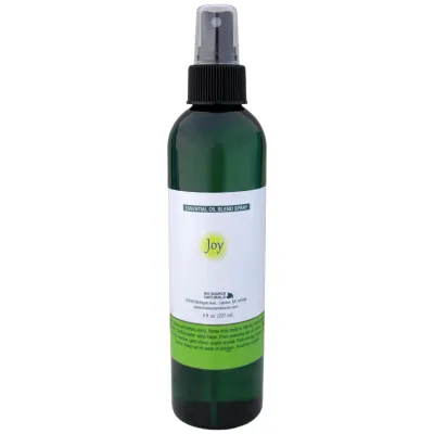Joy Essential Oil Blend Spray - 8 fl oz (227 ml)​ | Includes 19 EFT Tapping Scripts, Affirmations &amp; Journal Prompts for Mind-Body Support