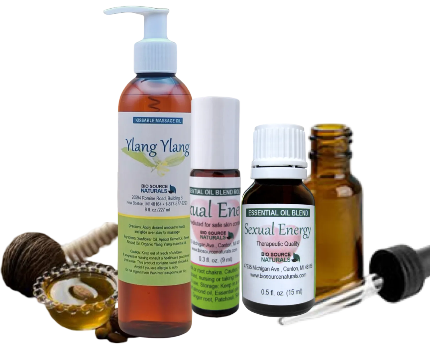 Sexual Energy Essential Oil Blend Collection (Specially Priced For Gift Giving) | Includes 19 EFT Tapping Scripts, Affirmations &amp; Journal Prompts for Mind-Body Support