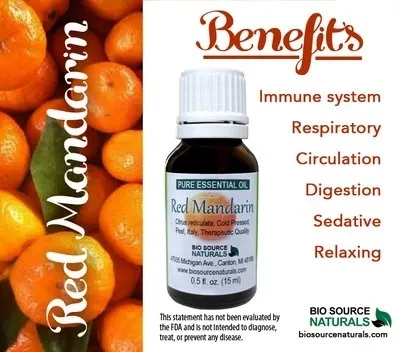 Mandarin Pure Essential Oil Product Bulletin