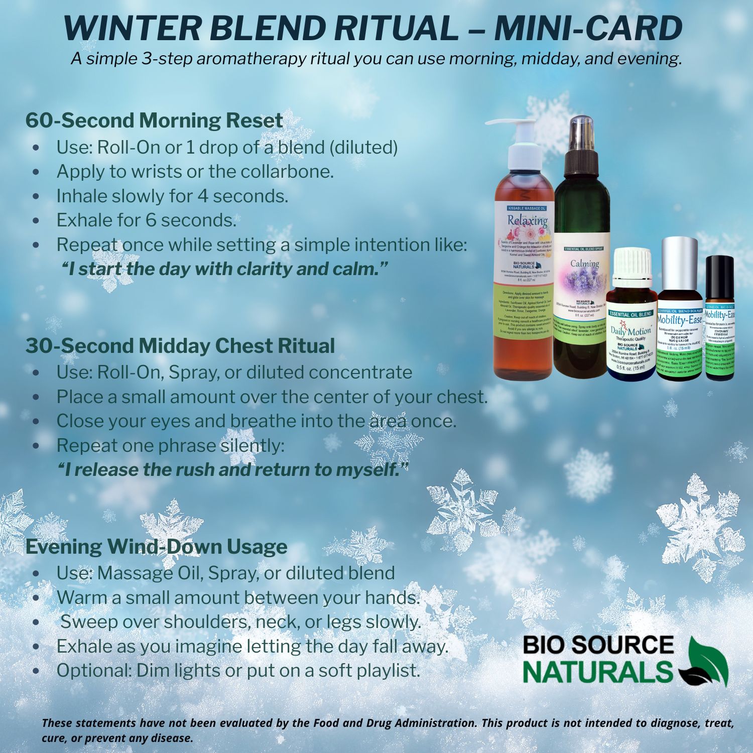 WINTER BLEND RITUAL – MINI-CARD (FREE DOWNLOAD)