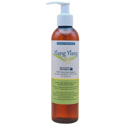 Ylang Ylang Kissable Massage Oil Bottle – BioSource Naturals