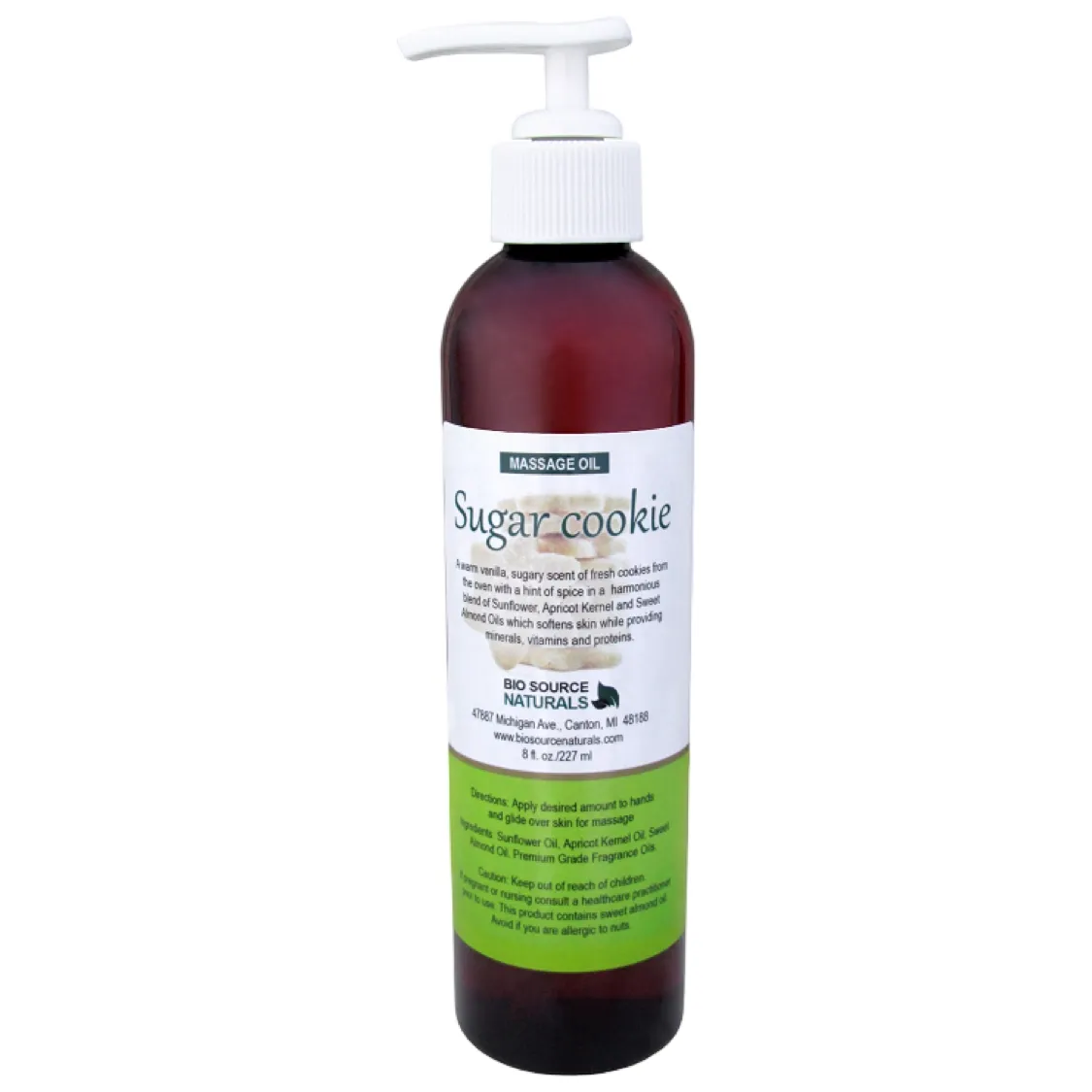 Sugar Cookie Massage Oil/Personal Fragrance 8 fl oz (227 ml)