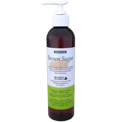 Brown Sugar Massage Oil/Personal Fragrance Oil 8 fl oz (227 ml)