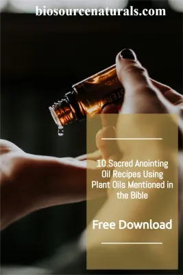 Pure Essential Oils - Spiritual Healing Support * Pure Oils Kit -Receive Free with Purchase: 10 Sacred Anointing Oil Recipes Using Biblical Essential Oils download.